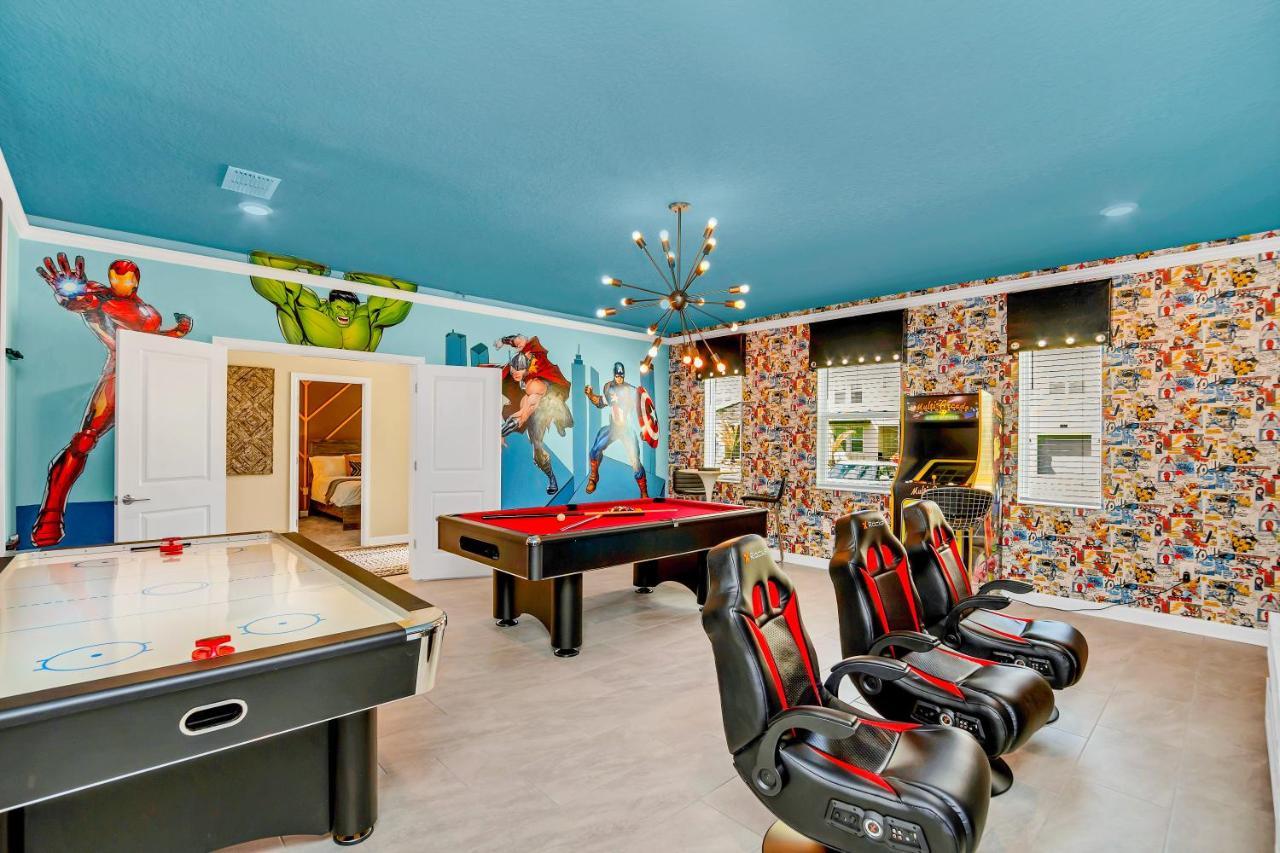 Large Villa, Private Poolgame Roommovie Theater Киссимми Экстерьер фото