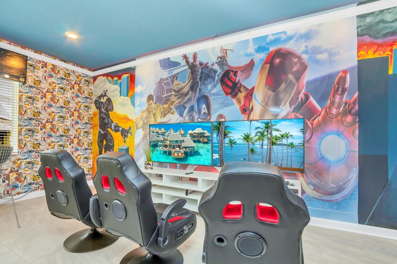 Large Villa, Private Poolgame Roommovie Theater Киссимми Экстерьер фото